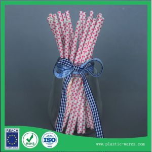 Straight Paper water drinking straws drink anywhere straw