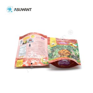 China Reclosable Mylar Food Bags Plastic Zipper Sealed Laminated Layer Material on sale