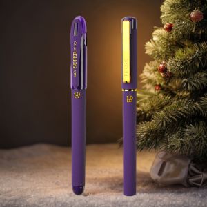 Craftsmanship 1.0mm Large Capacity Frosted Barrel Gel Pen for Calligraphy Office