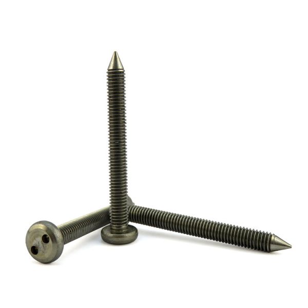 Buy Truss Head Stainless Steel Tamper Proof Pig Nose Security Screw INCH Measurement System at wholesale prices