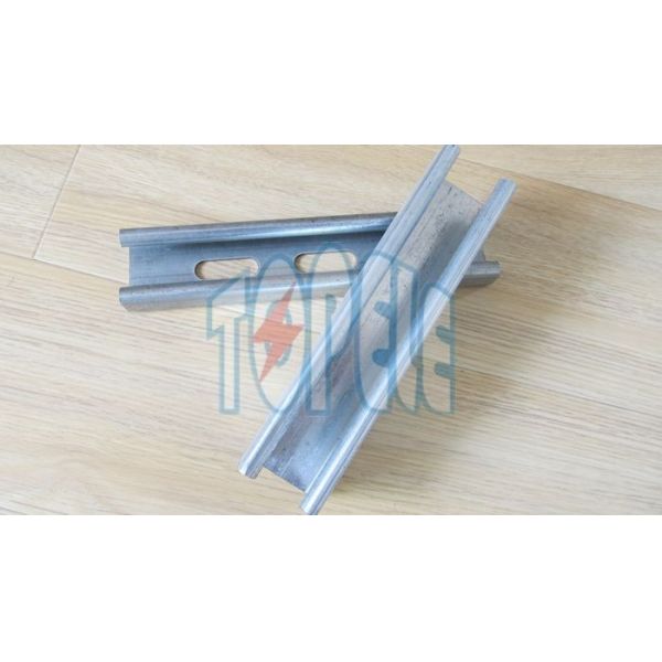Buy Plain channel41x25mm, 41x35mm Pre-galvanized Perforated Plain / Slotted Strut Channel Steel Unistrut Channel at wholesale prices