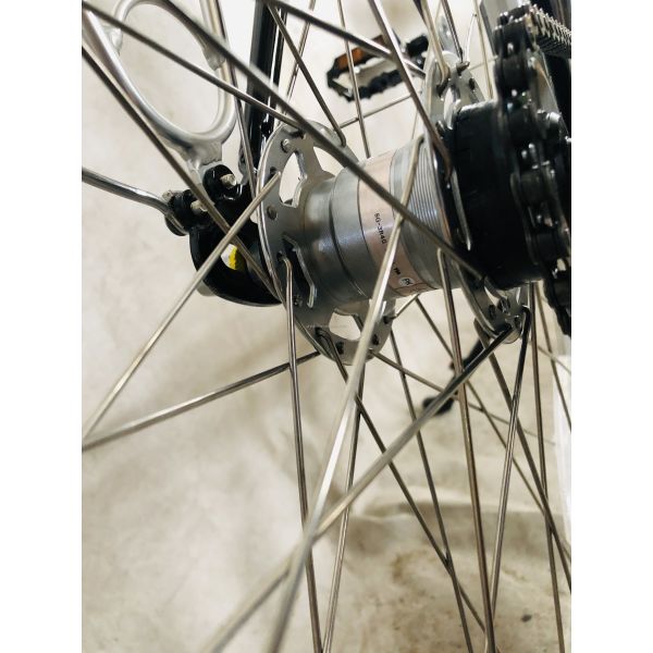 26 Inch CE Adult Men City Bike with Shimano Inner 3 Speeds Gears Ordinary Pedal