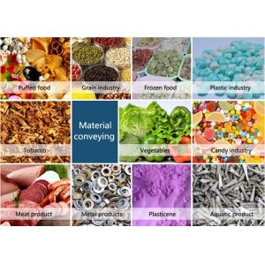 Cookies Biscuits Transport Z Bucket Conveyor CE Certification