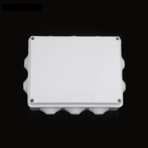 200x155x80mm Plastic Enclosure Sealed Knockout Waterproof Junction Box With