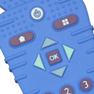 LFGB Standards Remote Control Silicone Baby Teether MHC Kids Toy