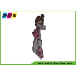 Glossy Lamination Cardboard Stand Up Display With CMYK Full Color Printing AD001