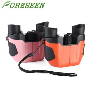 Quality Foreseen 8x21 Christmas gift for Children China pink smart kids toy binoculars for sale