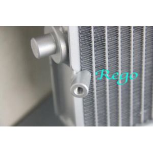 Aftermarket Aluminum Car Radiators Direct Fit Pressure Tested 42mm Thickness