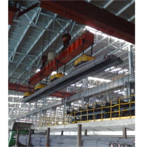 Buy Rectangular Industrial Lifting Magnets , Magnetic Overhead Crane Even Surface at wholesale prices