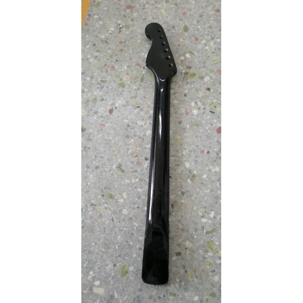 Custom Grand 22 Fret Roasted Maple Electric Guitar Neck for Handmade Tele Guitar Kits Gloss Finished with Bone Nut