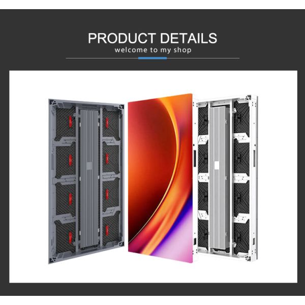 Waterproof Digital P3 Outdoor Smd Fixed LED Display For Commercial Advertising Market