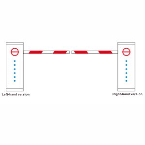 Anti Crash Security Car Parking Boom Barrier Gate Automatic Barrier Gate With
