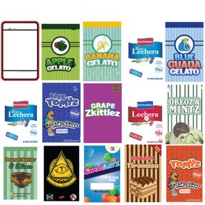 Anti Corrosion ziplockk Resealable Stand Up Pouch Bags CMYK Printed