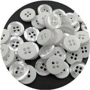 Wholesale Pearly Lustre Sewing Shirt Plastic Resin Button