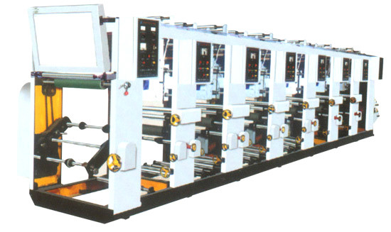 Buy BOPP / PET / PVC Gravure Printing Machine 0.15mm Chromatically Precision at wholesale prices