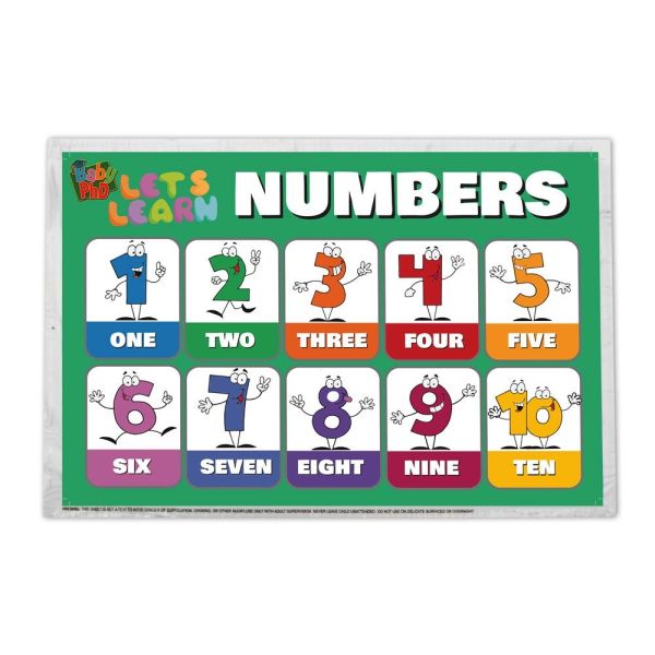 Buy Children's Sticky Disposable Placemats BPA Free With Engaging Design at wholesale prices