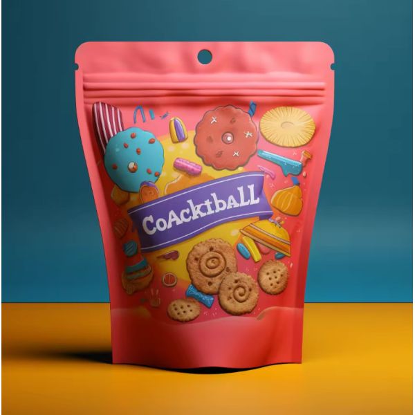 OEM Custom Printed Standing Up Ziplock Pouch Resealable Aluminium Foil Mylar Bag With Zipper For Food Bag