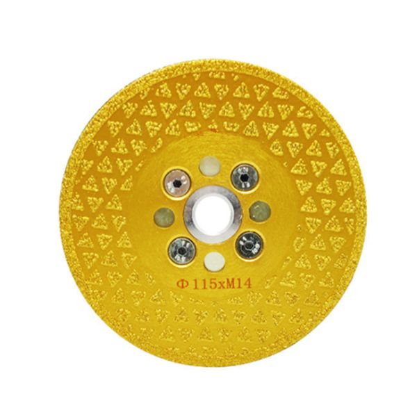 Buy Vacuum Brazed 115mm Angle Grinder Tile Blade Concrete Cutting at wholesale prices