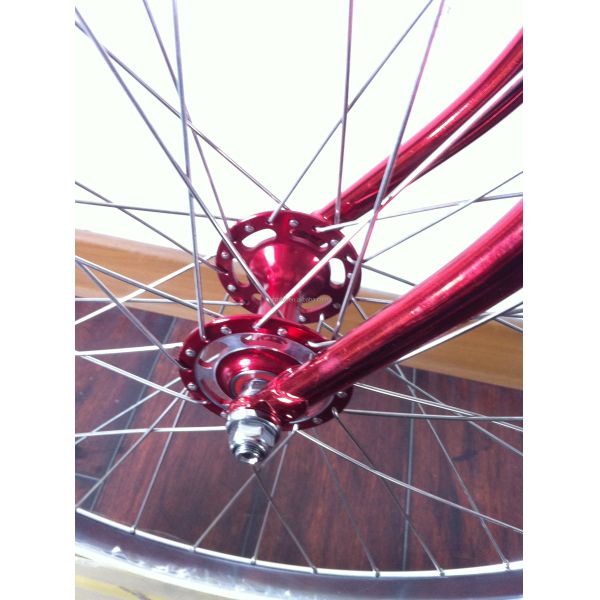 700C Lugged 4310 CR-MO Steel Frame Fork Vintage Single Speed Fixed Gear Road Bar Bike