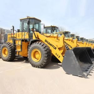 China Low Noise Wheel Loader SL50W Earth Moving Equipment With Weichai Engine on sale