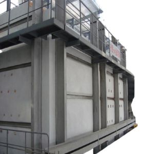 China ODM OEM End Fired Furnace 100T Automotive Glass Melting Equipment on sale