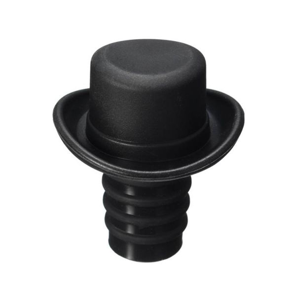 Buy Screw Cap Custom Funnel Wedding Silicone Wine Stopper Preventing Leaks at wholesale prices