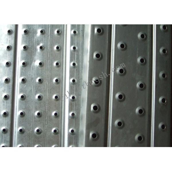 Buy 1.5mm Anti-Skid Plate Perforated Metal Sheet  For Walkway 1.83 Length at wholesale prices