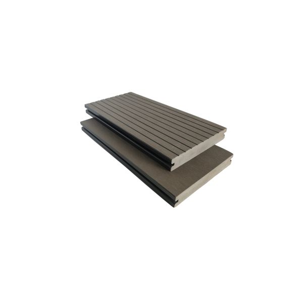 Buy Grooves 2.2meter 150mm 25mm WPC Solid Decking at wholesale prices