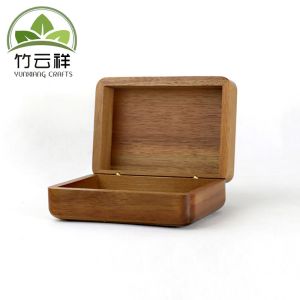 Handmade Natural Wood Soap Box