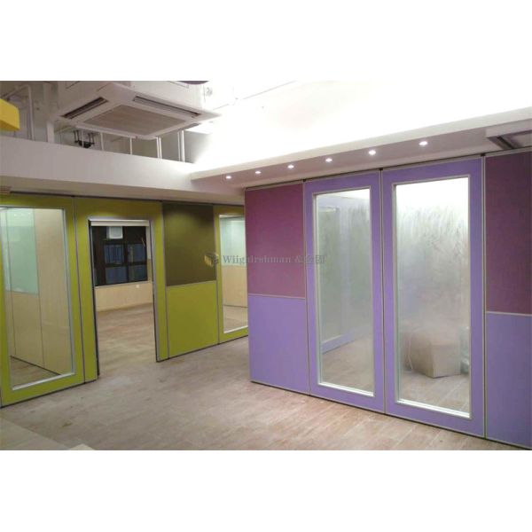 Buy 85mm Thickness Function Hall Partition Flexible Partition Wall  Flameproof at wholesale prices