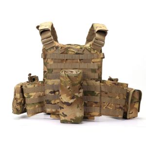 BAOYI 1000D Camouflage Tactical Combat Vest 1000D Fabric Multifunctional