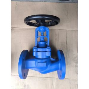 Quality bellows globe valve with body material GG25 bonnet GS-C25 for sale