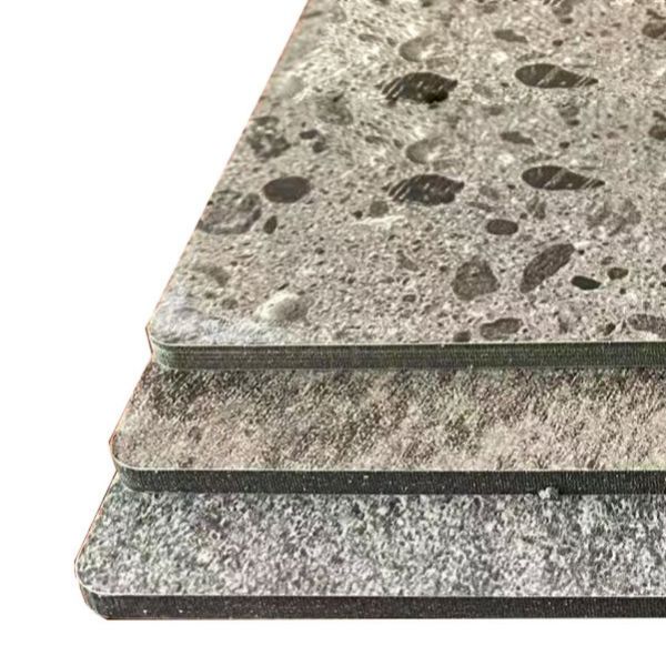 Buy Terrazzo Advertising Marble Aluminum Composite Panel antiscratch metal Sheet at wholesale prices