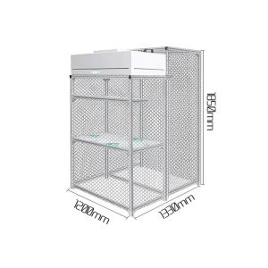 Aluminum Frame Laminar Flow Booth  Laminar Flow Cleanroom H13-H14 HEPA Filter