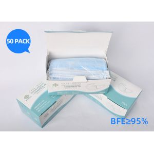 Lightweight Disposable Non Woven Face Mask Hypoallergenic Dental Masks Three