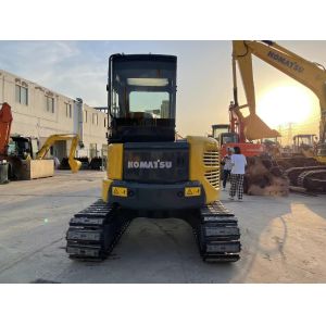 PC55MR Used Komatsu Excavator Mini Digger With Thumb 5ton Homeuse