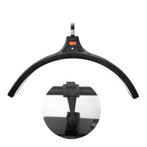 China Makeup LED Half Moon Light 60watt Beauty Studio Lighting Set Skin Care AC Power 2700k 7500k on sale