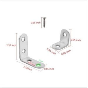 Heavy Duty L Shape Wall Mount Furniture Brackets Mounting Shelf