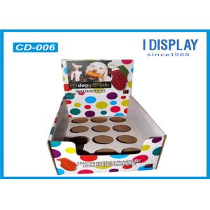 12 Cell Recyclable Cardboard Counter Display / Food Display Stands