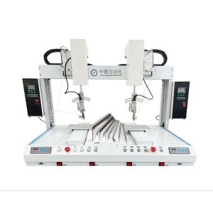 Quality High Speed 5Axis Automatic Soldering Machine PCB Welding Robot for sale