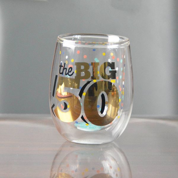 Buy High Borosilicate Double Wall Handmade Whiskey Glass at wholesale prices