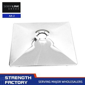 Sturdy Cold Plate Stamping Barber Chair Base Plating color 3.4kg Lightweight