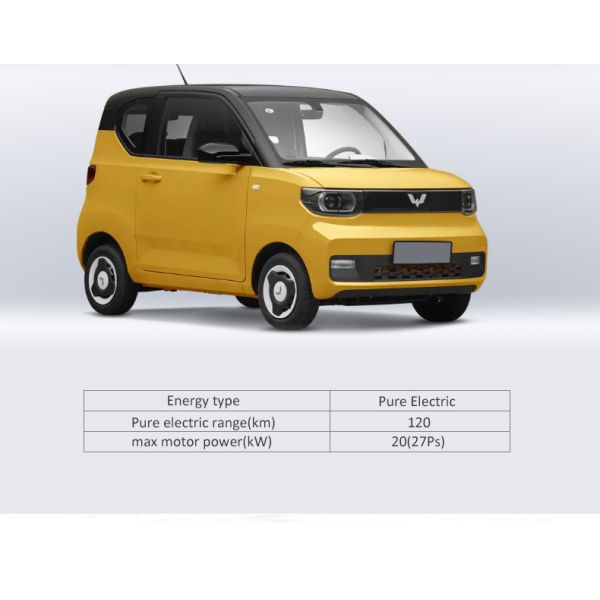 Fuel Type Electric Power consumption KWh 13.6 WuLing Mini EV The Perfect Electric Car