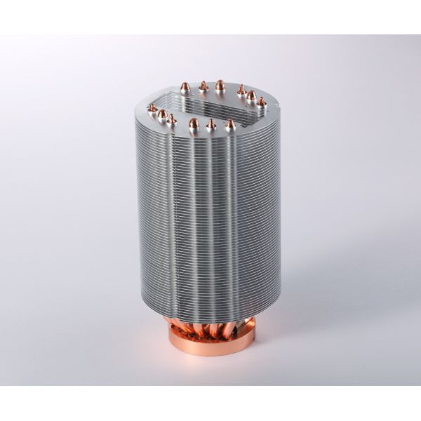 Buy Customized Aluminum Fin Heat Sink With Copper Pipes Raw Material at wholesale prices