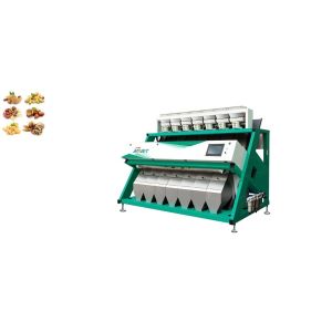 Quality 5400 Pixels Camera Nuts Color Sorting Machine With Intelligent Operating Platform for sale