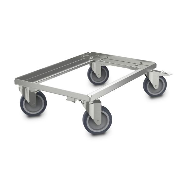 RK Bakeware China Foodservice NSF Stainless Steel Mobile Bread Pan Dollies 600 × 400