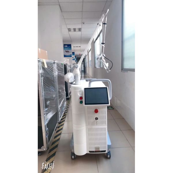 Buy Vertical Fractional co2 Laser Beauty Machine For Freckle Stretch Mark Skin Mole Acne Scar Removal Vaginal Tightening at wholesale prices