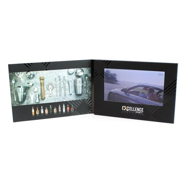 Buy Mini USB Port LCD Video Brochure Card With 7 Inch HD Screen 1024x600 at wholesale prices