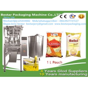 China Bestar sealing machine for sweet, ketchup packing bags, machine food packaging from 50ml to 2000ml edible oil,liquid on sale