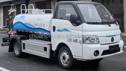 Eco Friendly Revolution Pure Electric 4.5 Ton Water Sprinkler Truck for Zero Emission Operations